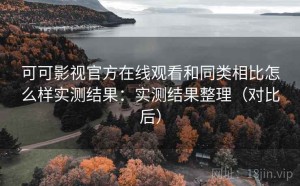 可可影视官方在线观看和同类相比怎么样实测结果：实测结果整理（对比后）