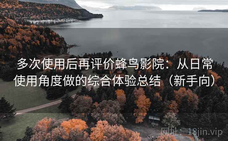 多次使用后再评价蜂鸟影院：从日常使用角度做的综合体验总结（新手向）