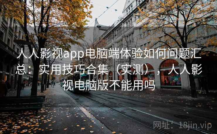 人人影视app电脑端体验如何问题汇总：实用技巧合集（实测），人人影视电脑版不能用吗